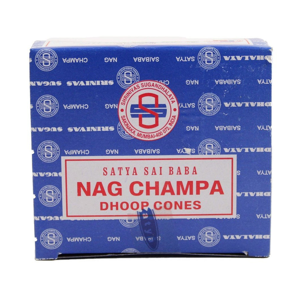 Nag Champa Dhoop Cones - Groovy Glassware