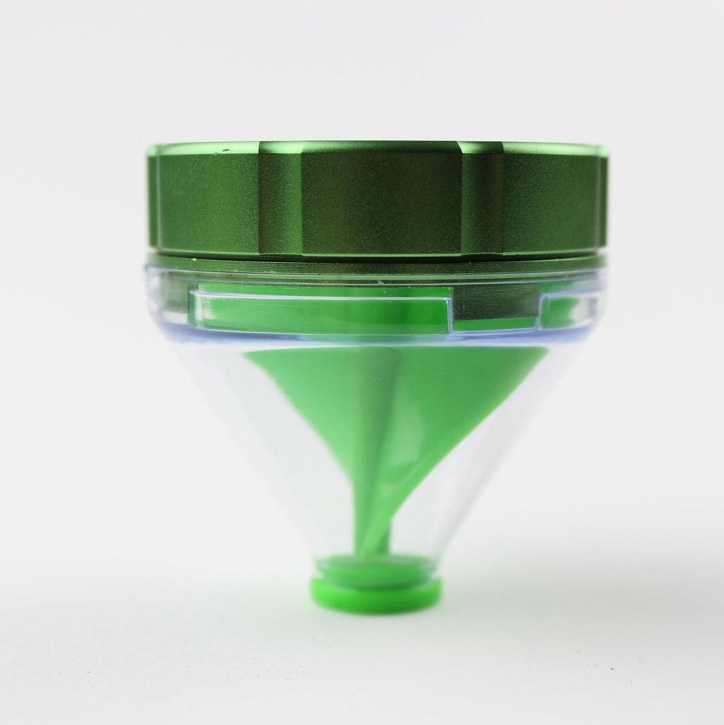 Hornet Funnel Grinder - Green - Groovy Glassware
