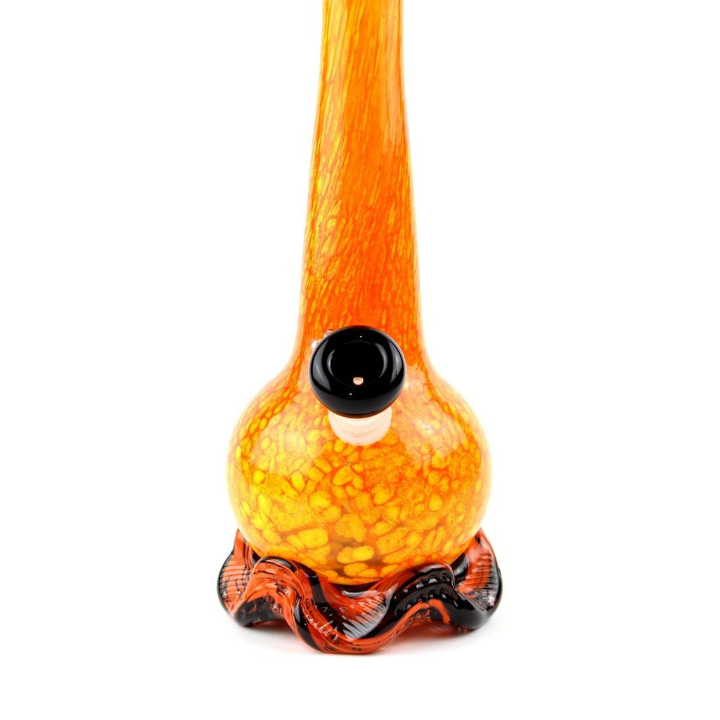 Noble Glass - 14mm Small - Orange & Black - Groovy Glassware