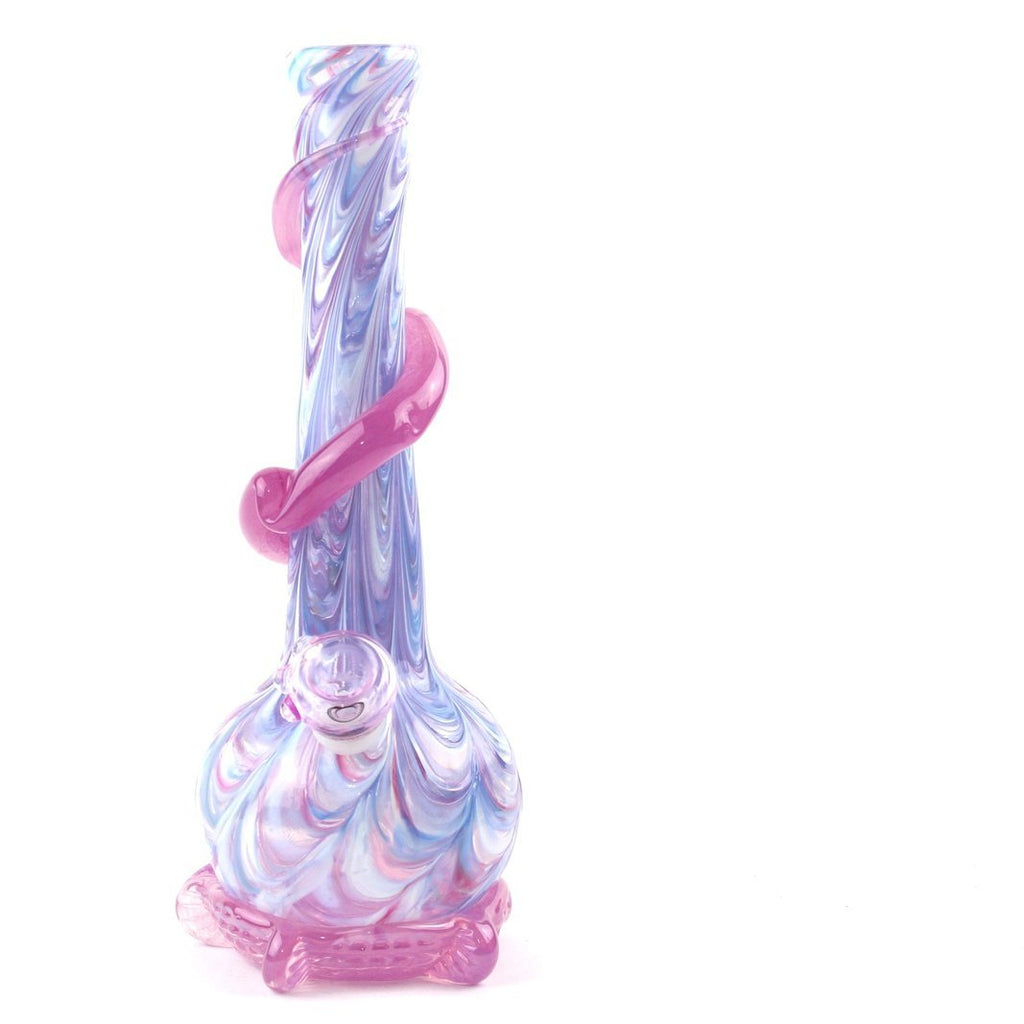Noble Glass - Small w/ Wrap - Cotton Candy - Groovy Glassware