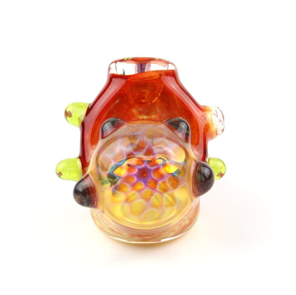 OVG - Fume Honeycomb Hammer - Red - Groovy Glassware