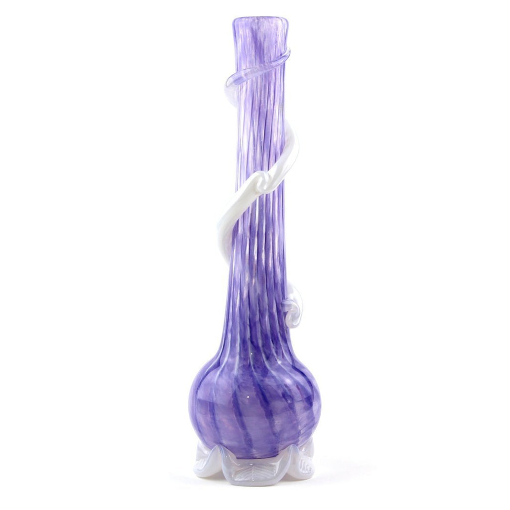 Noble Glass - Medium w/ Wrap - Pretty in Purple - Groovy Glassware