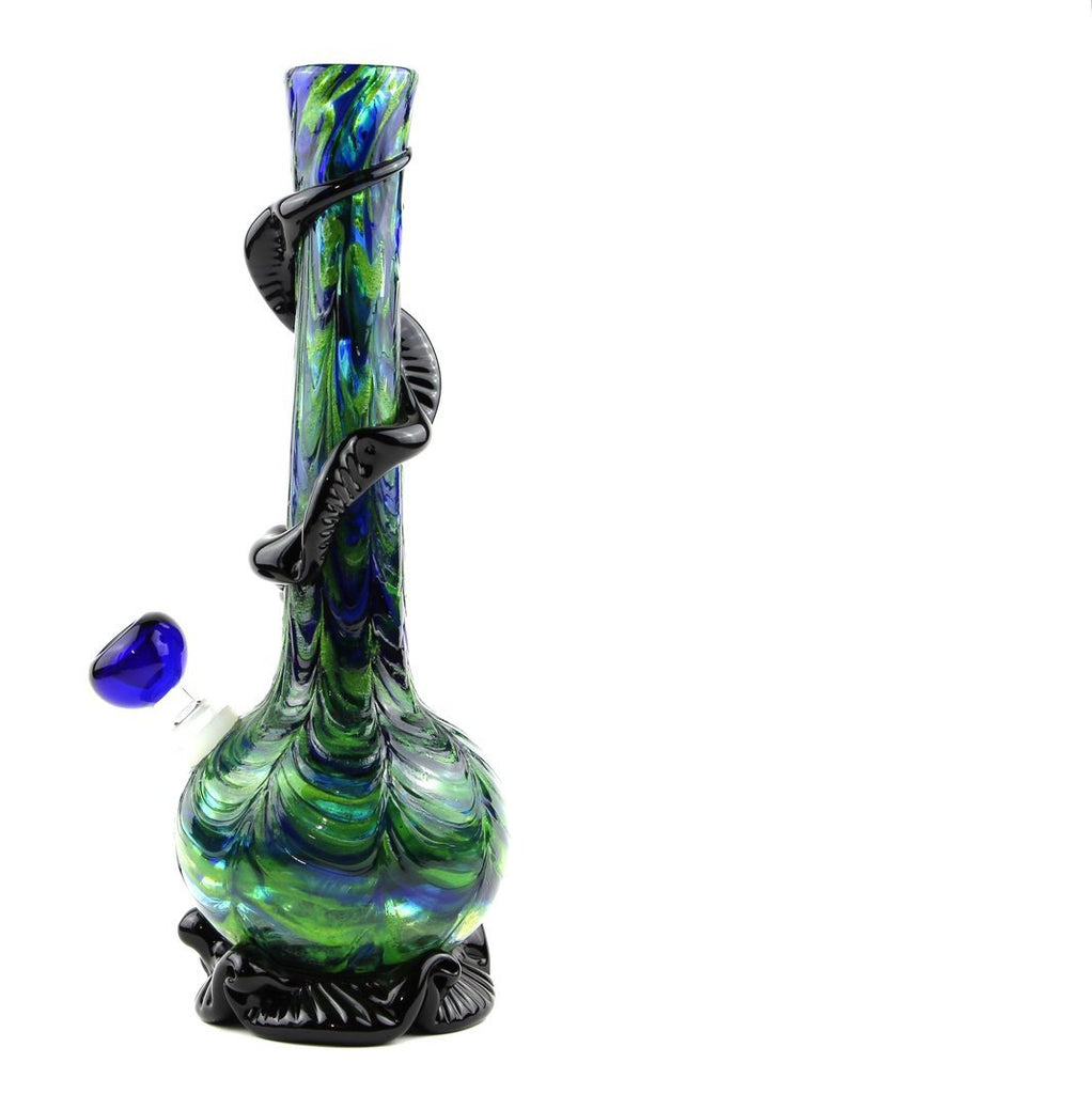 Noble Glass - 14mm Small w/ Wrap - Emerald Knight - Groovy Glassware