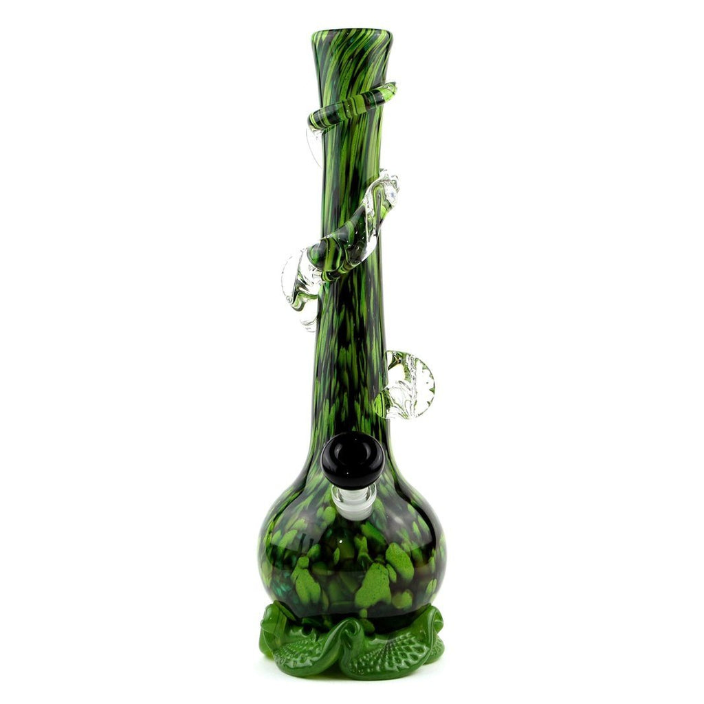 Noble Glass - Medium w/ Wrap - Jungle - Groovy Glassware