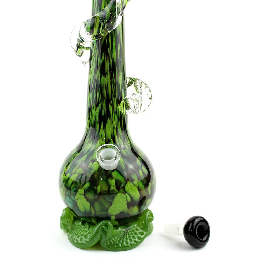 Noble Glass - Medium w/ Wrap - Jungle - Groovy Glassware
