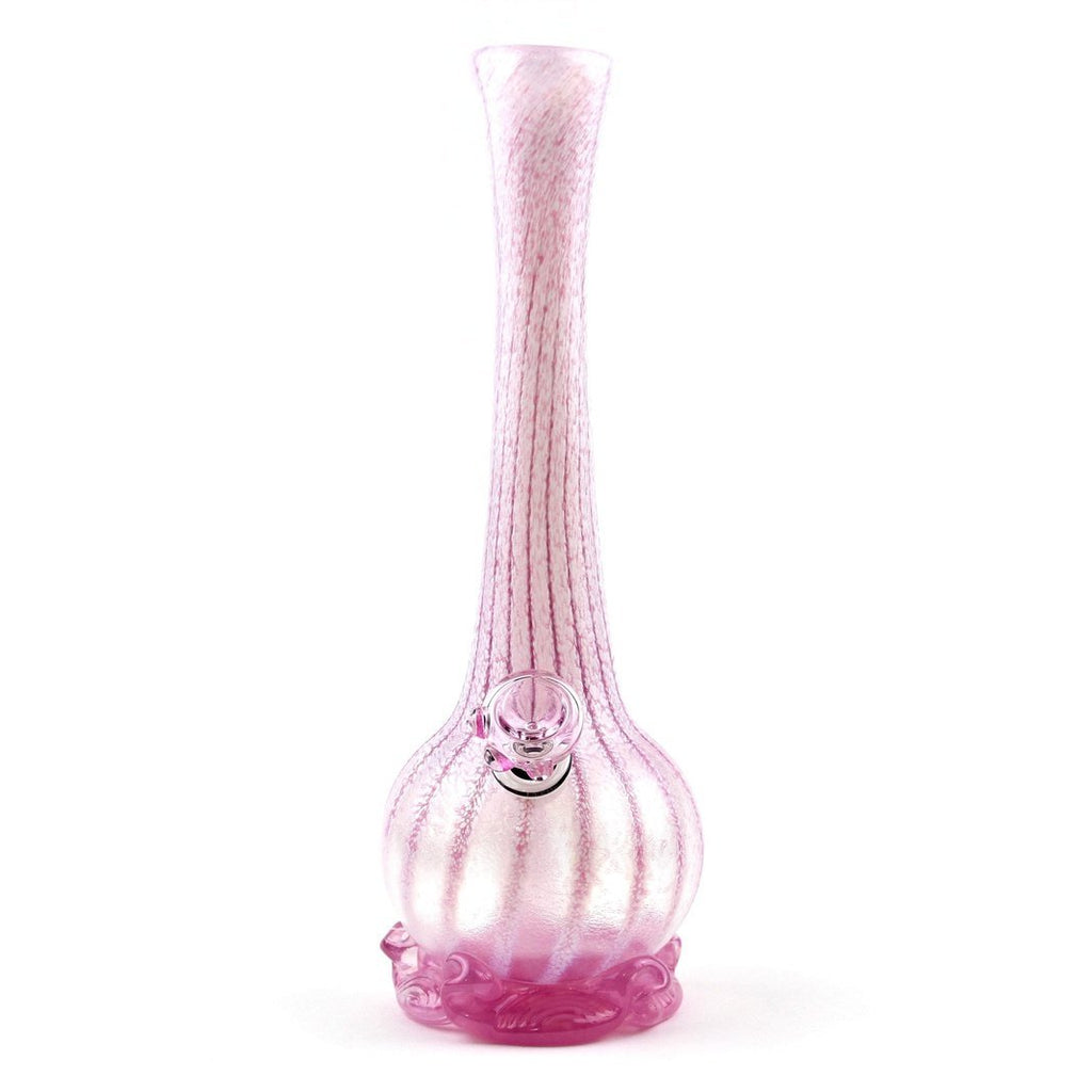Noble Glass - Small - Pink Striped - Groovy Glassware