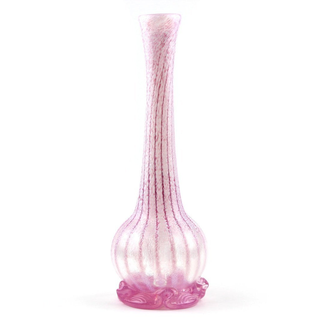 Noble Glass - Small - Pink Striped - Groovy Glassware