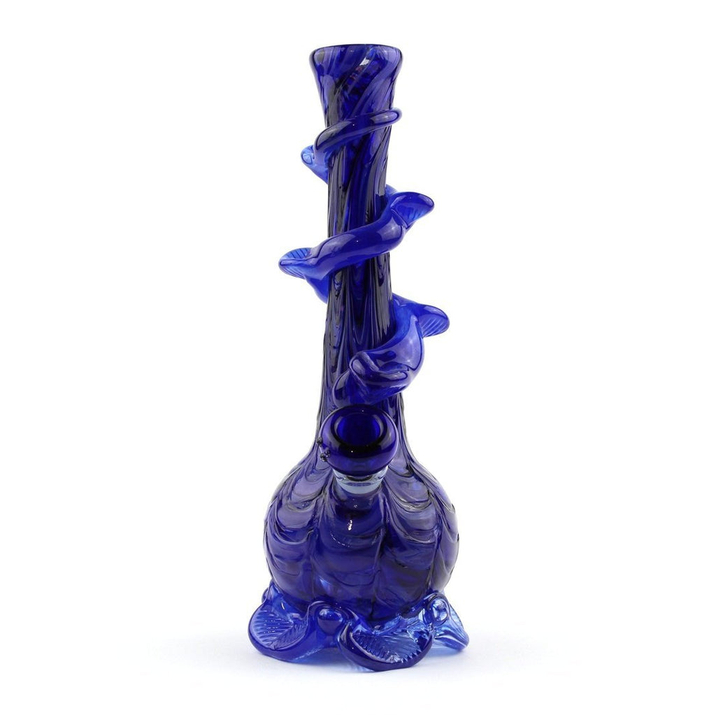 Noble Glass - Small w/ Wrap - Purple Castle - Groovy Glassware