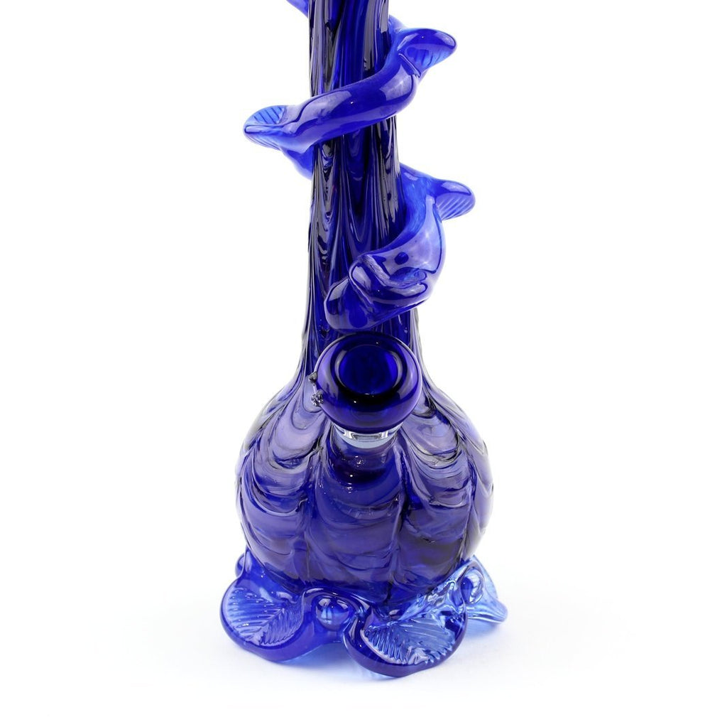 Noble Glass - Small w/ Wrap - Purple Castle - Groovy Glassware