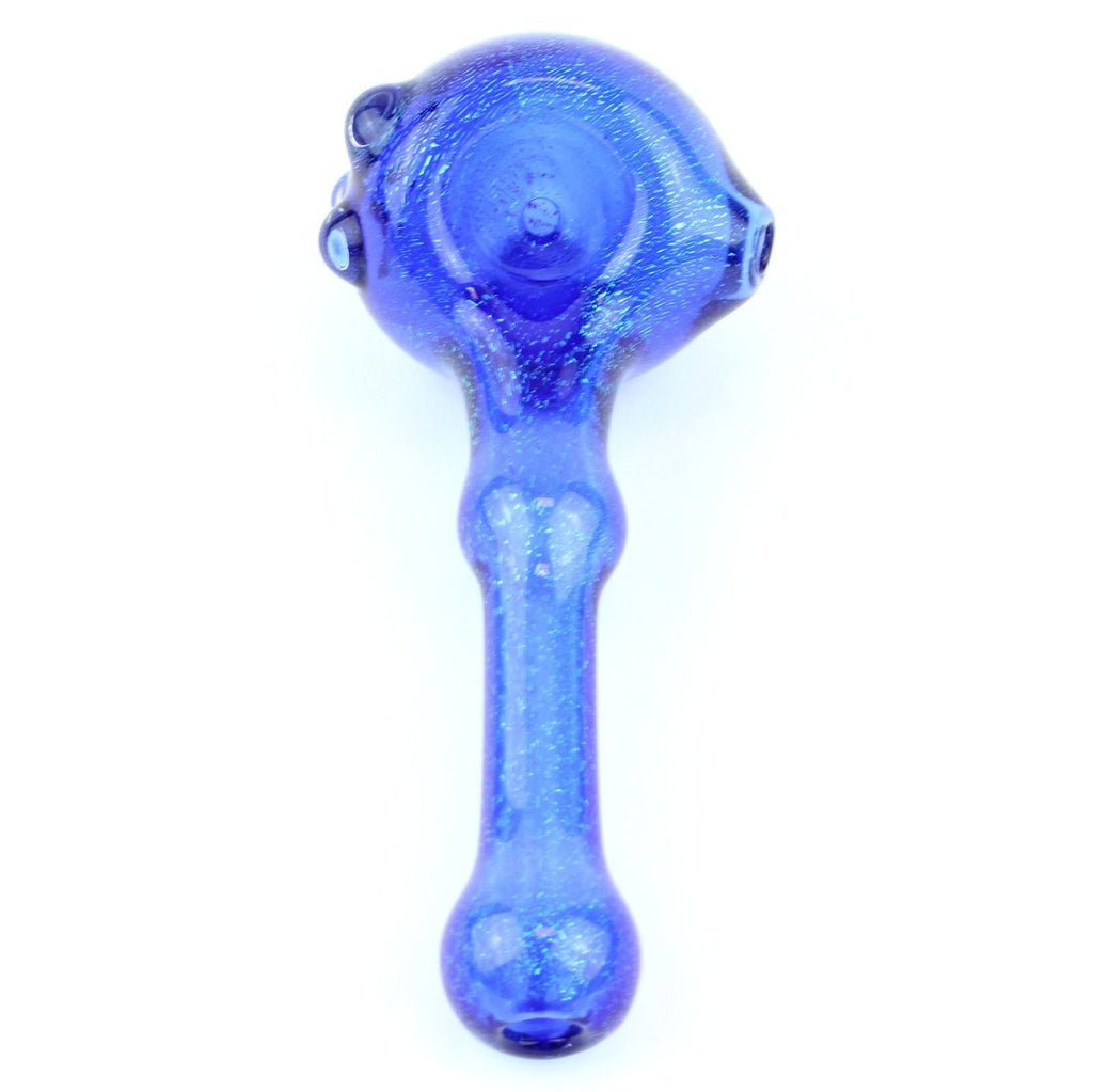 HGD Aqua Dichro Spoon - Groovy Glassware