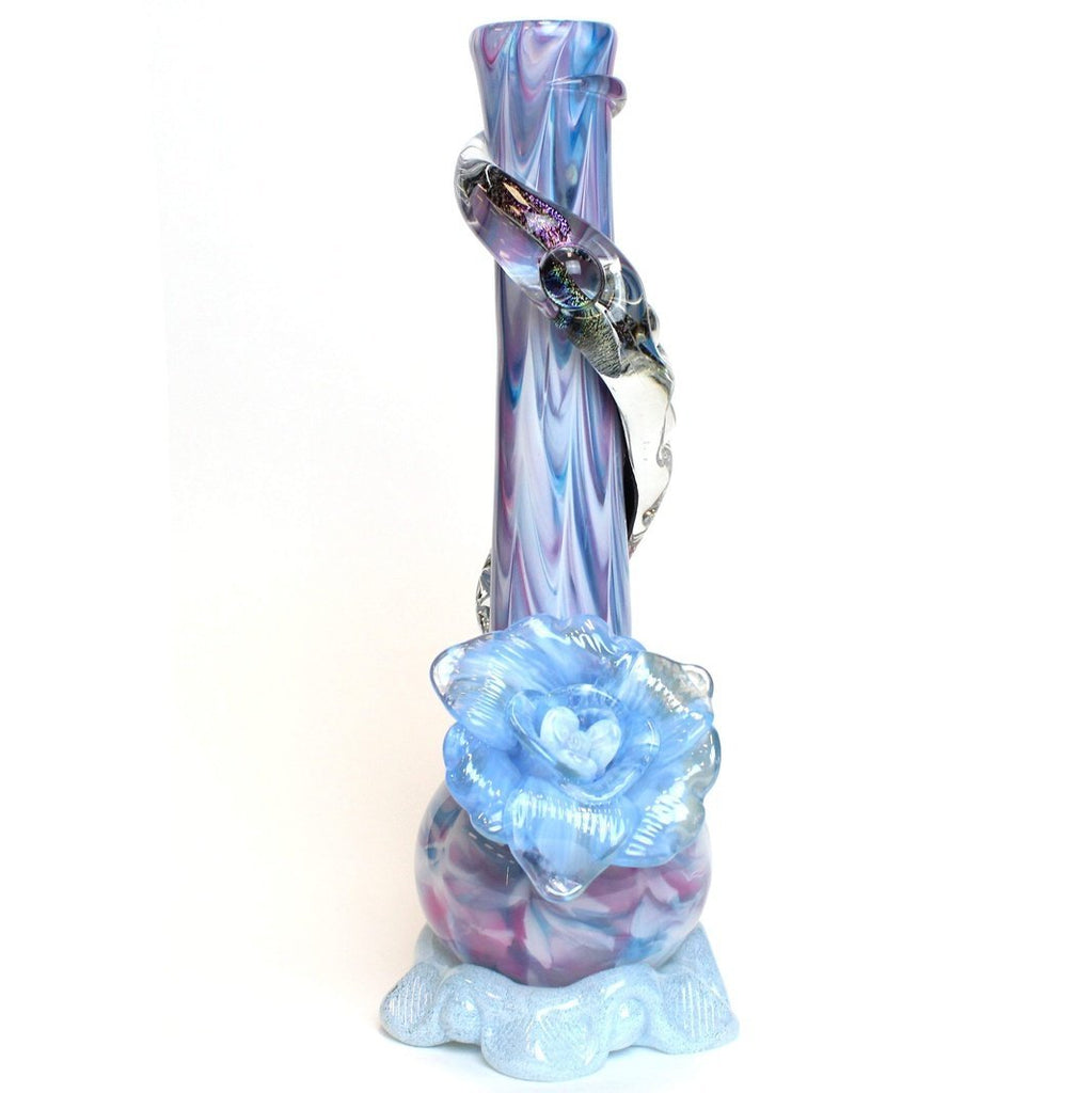 Noble Glass - Dichro Flower - Cotton Candy - Groovy Glassware