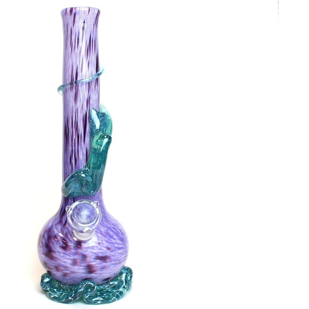 Noble Glass - Medium - Frozen Purple Wonderland - Groovy Glassware