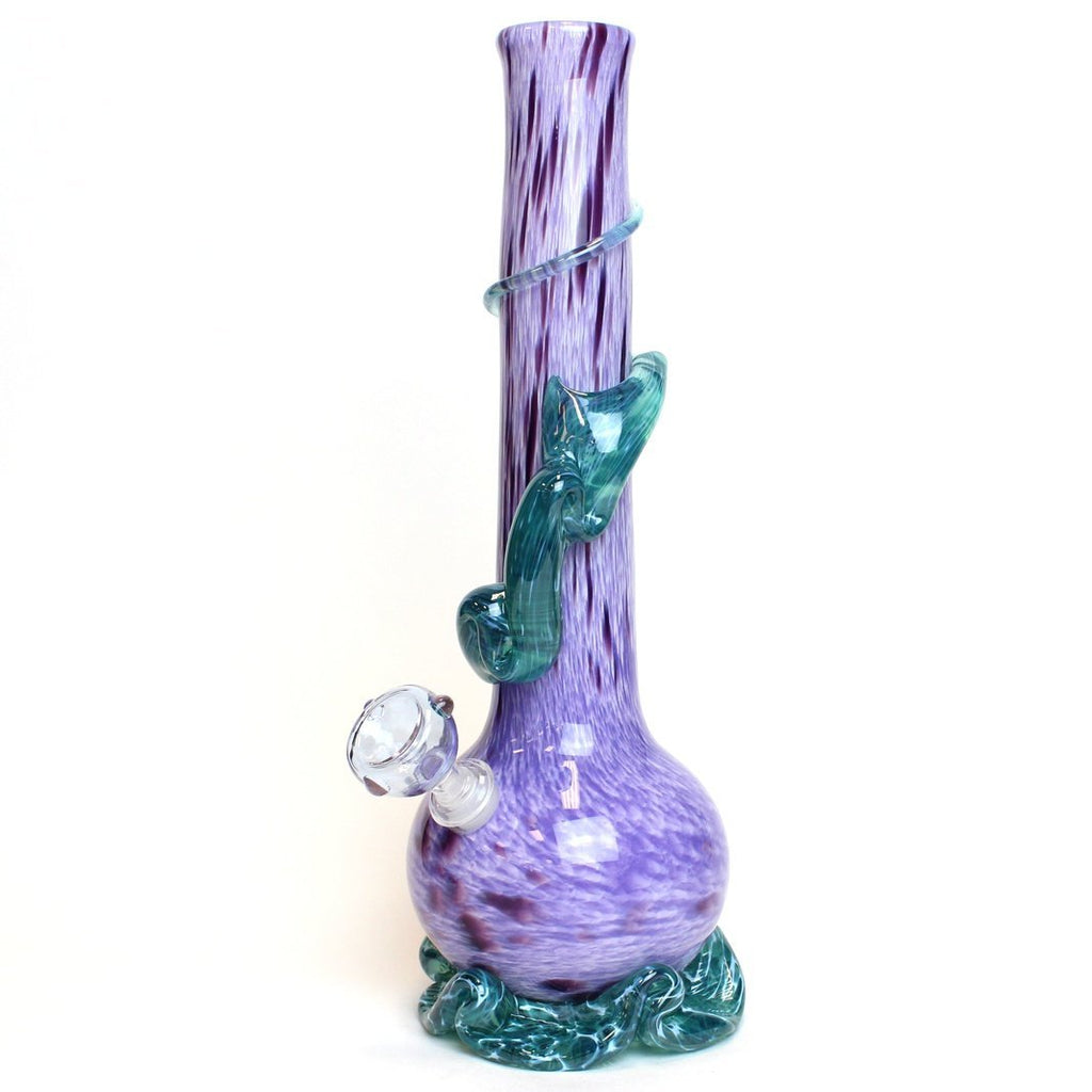 Noble Glass - Medium - Frozen Purple Wonderland - Groovy Glassware